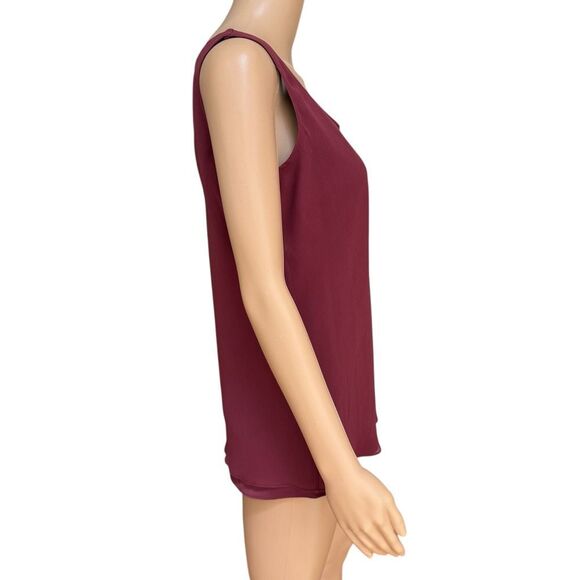 Lafayette 148 New York Ryan Layered 100% Silk Blouse size S - Picture 2 of 6